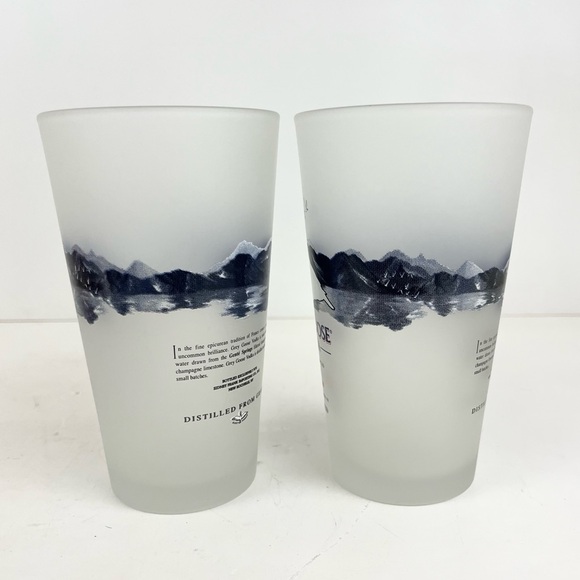 Set of 2 Grey Goose Large Glassware - Picture 5 of 15